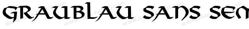 Graublau Sans SemiBo字体转换
